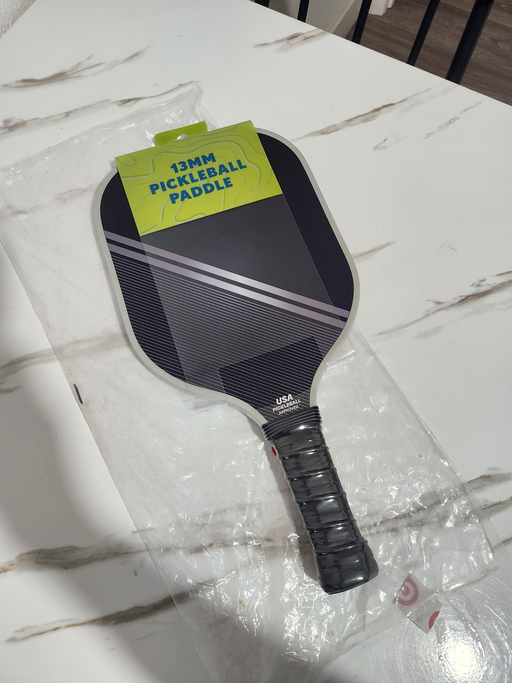 Target Black and Gray 13mm Pickleball Paddle by Target